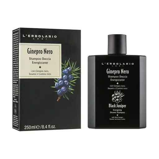 Шампунь-гель для душу Чорний Ялівець L'ERBOLARIO 250 мл - фото 1