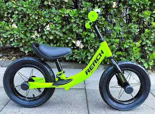 Велобег Corso Reach, стальная рама, колесо 12", надувные колеса, подножка, подставка для ног, звонок RC-6047-43 - фото 2