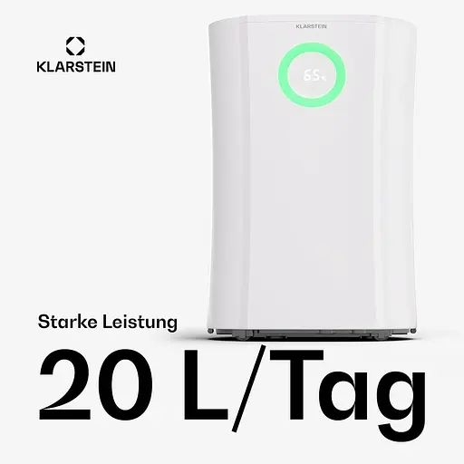 Осушитель воздуха Klarstein DryFy Pro Connect 20 (10045551) - фото 3