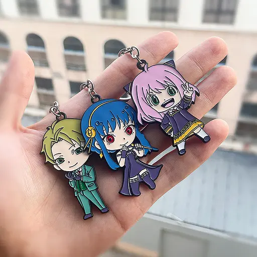 Брелок Сім'я Шпіона Аня Фордже Spy Family Anya SF А 104 - фото 3