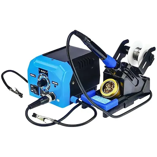 Паяльная станция WEP 936A-II, паяльник, держатели плат и припоя, 120W, 200-480 гр C - фото 1