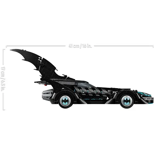 Конструктор LEGO Supe Heroes DC Batman Бетмен назавжди Бетмобіль 909 деталей (76304)

 - фото 4