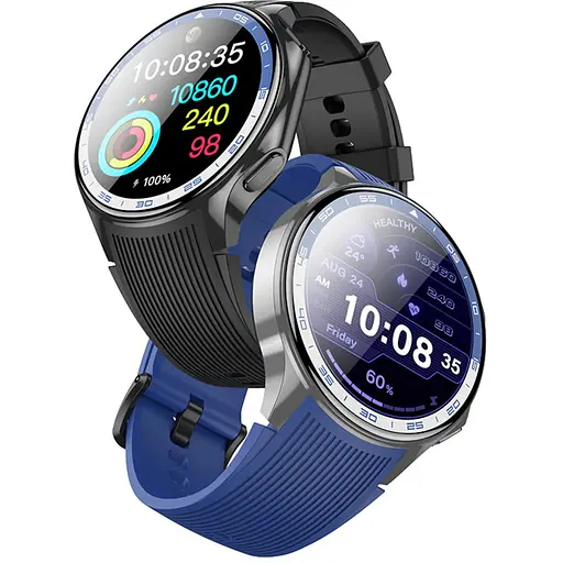 Смарт-годинник HOCO Y24 AMOLED Smart sports watch (call version) Silver - фото 5