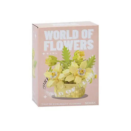 Детский конструктор "Цветы в горшке" M3077-3085