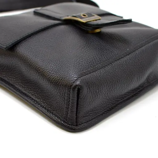 Чоловіча шкіряна сумка через плече TARWA 23х25.5х5.5 см sum0025833 - фото 6