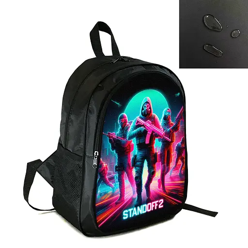 Рюкзак шкільний/міський 38×28см з принтом Standoff 2 дитячий, підлітковий, спортивний (4253)