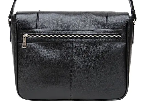 Чоловіча шкіряна сумка через плече TARWA 37х27х11 см sum0025840 - фото 3