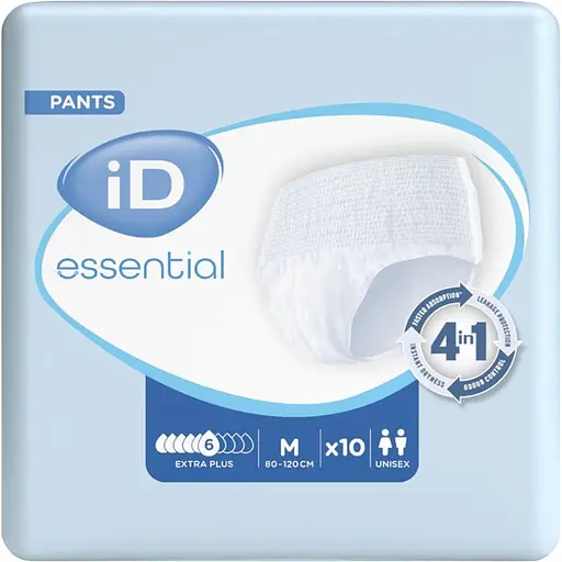 Подгузники-трусы для взрослых iD Essential Extra Plus M 10 шт.