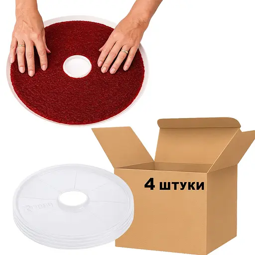 Комплект поддонов-лотков для приготовления пастилы (4 шт) для электросушилок БелОМО, Ветерок, Ротор, Чудесница,, Profit M 83655 - фото 2