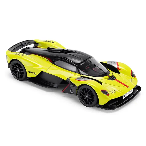 Автомодель - Aston Martin Valkyrie жовтий 1:18 (250937AMVKLG) - фото 2