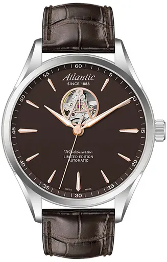Годинник ATLANTIC Worldmaster Open Heart Limited Edition 52780.41.81R