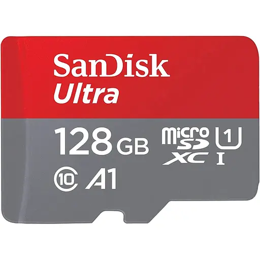 SanDisk Карта памяти microSD 128GB C10 UHS-I R150MB/s Ultra