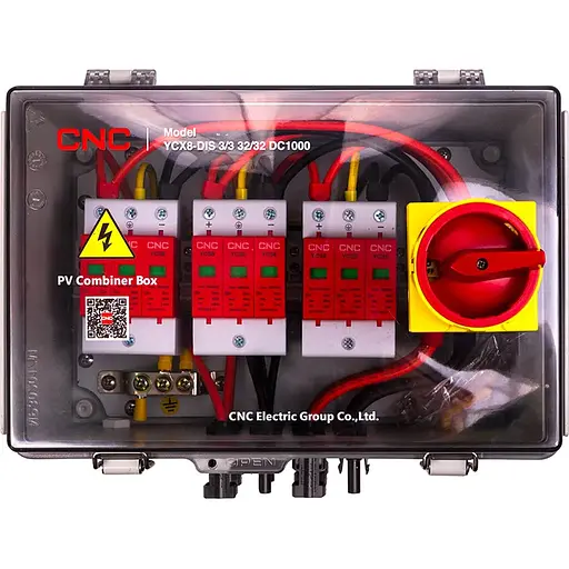 Панель отключения PV CNC 3in-3out YCX8-DIS 3/3 32/32 DC1000