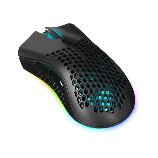 Мышка Defender Warlock GM-709L RGB Wireless Black (52709) - фото 3