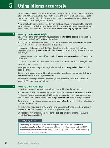 English Idioms in Use 2nd Edition. Advanced - фото 11