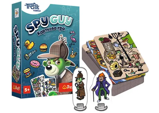 Настільна гра Trefl Шпигун: Карткова гра (Spy Guy Card Game) (укр.) (03045) - фото 4