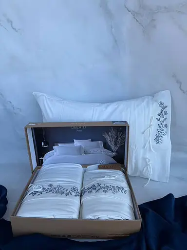 Постільна білизна Liberio Варена Бавовна Majoli pbe0051890 - фото 1