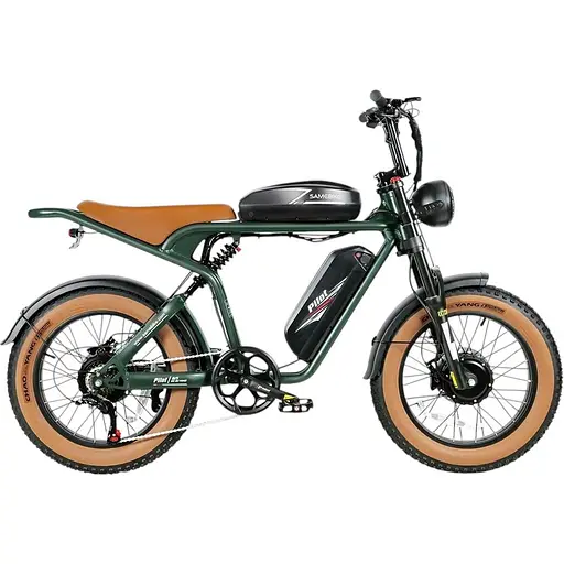 Електровелосипед Samebike Pilot M20 SR Dual Batteries Green [123390]