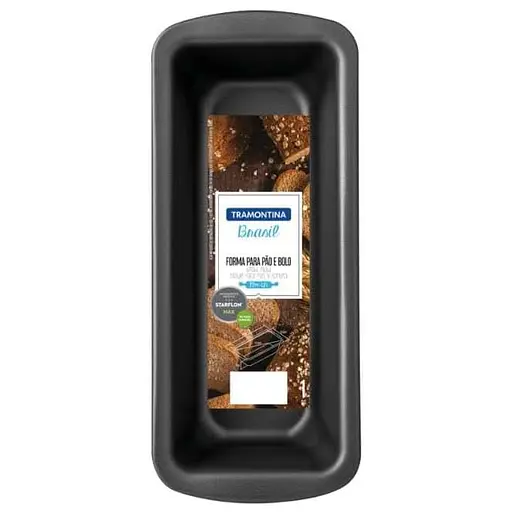 Форма для выпечки Tramontina Brasil прямоугольная 22 см графит (20069/022) - фото 4