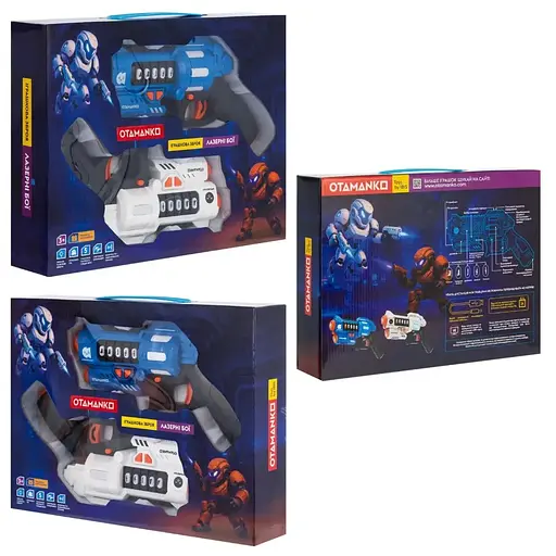 Набор лазерного оружия Otamanko Лазерные бои 2 лазерных пистолета - фото 9