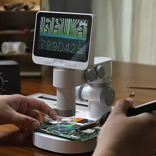 Умный портативный микроскоп Xiaomi BeaverLAB Darwin M2B Digital Microscope (DDL-M2B) Kit - фото 7