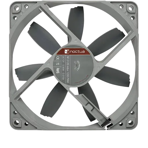 Вентилятор Noctua NF-S12B Redux-1200 PWM Gray (NF-S12B REDUX-1200 PWM) - фото 3