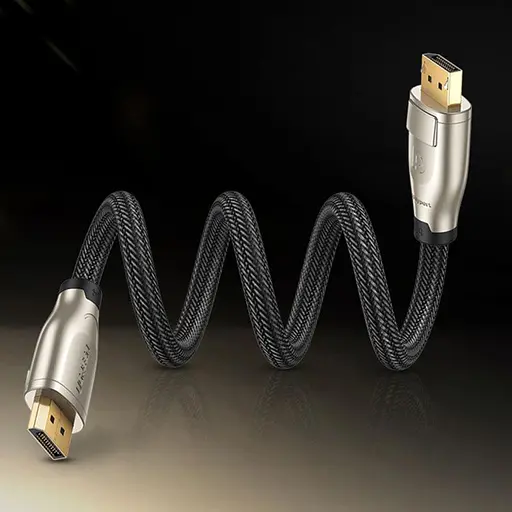 Кабель Ugreen DisplayPort M - M 2.0 м V1.4 8K Zinc Alloy Shell DP112 чорний - фото 2