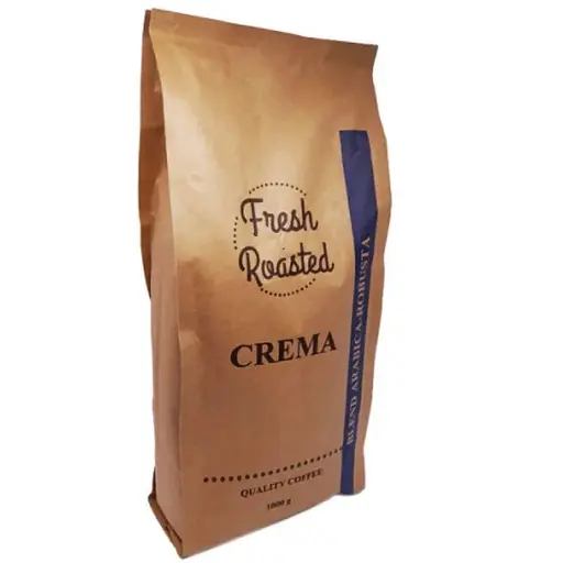 Кофе Fresh Roasted Crema в зернах 1 кг - фото 1