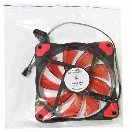 Вентилятор Cooling Baby Cooler 120mm Red (12025BRL) - фото 3