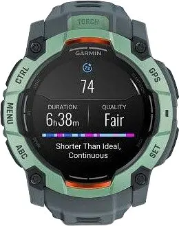 Смарт-часы Garmin Instinct 3 50 mm AMOLED Neotropic Bezel with Twilight Band (010-03020-01) - фото 9