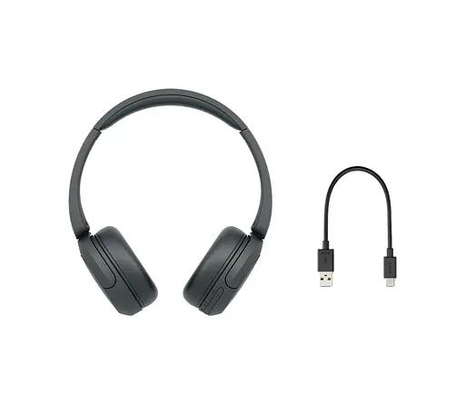 Наушники On-ear WH-CH520 BT 5.2, SBC, AAC, Wireless, Mic, Черный Sony teh0013184 - фото 5