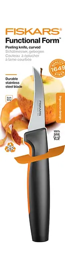 Fiskars Кухонный нож для овощей изогнутый Functional Form, 6,8см - фото 4