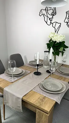 Комплект Дорожка водоотталкивающая Капучино однотон 280х40 см 4 шт. - фото 5