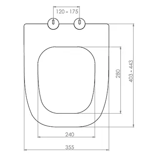 Сиденье для унитаза NKP Fiesta Soft с крышкой и функцией микролифта 0341 - фото 6
