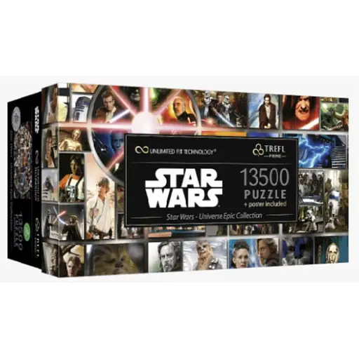 Пазл Trefl Безмежна колекція: Епічний всесвіт Зоряні війни 13500 ел. (81036)