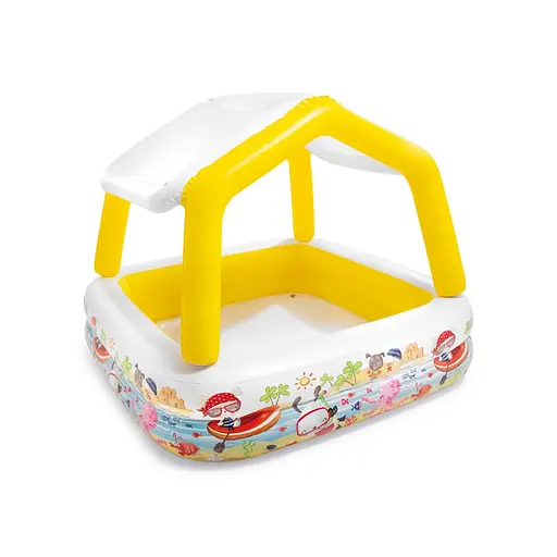 Басейн квадратний зі знімним дахом, 157x122 см, 57470