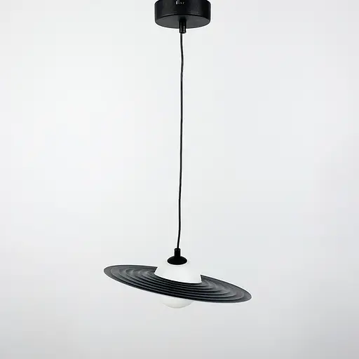 Дизайнерский подвес с черно-белой пластиной | Line F | Арт. MJ64-300 - фото 8