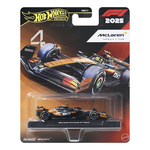 Колекційний болід Hot Wheels McLaren Lando Norris #4 Formula 1 (JKD88) - фото 5