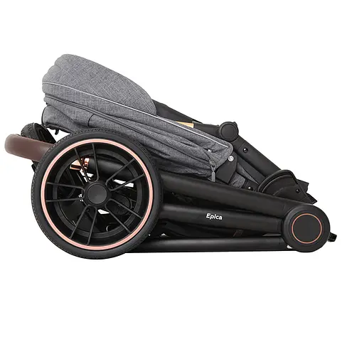 Універсальна коляска-книжка Carrello Epica CRL-8511/1 3в1 Iron Grey - фото 8