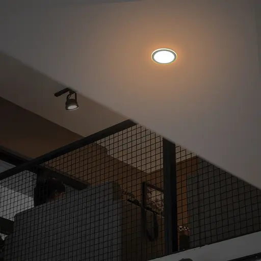 LED світильник вбудований з декоративною підсвіткою VIDEX DL4R 12W+4W 5000K+2700K 220V - фото 10