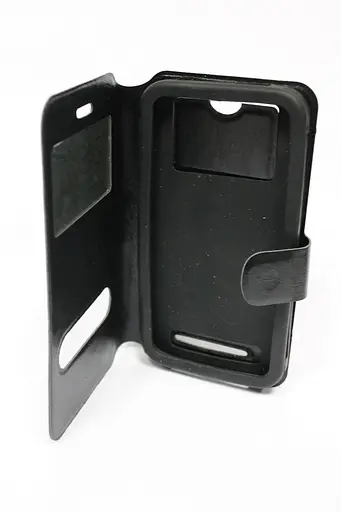 Чохол-книжка Bravis Omega червоний білий чорний - фото 4