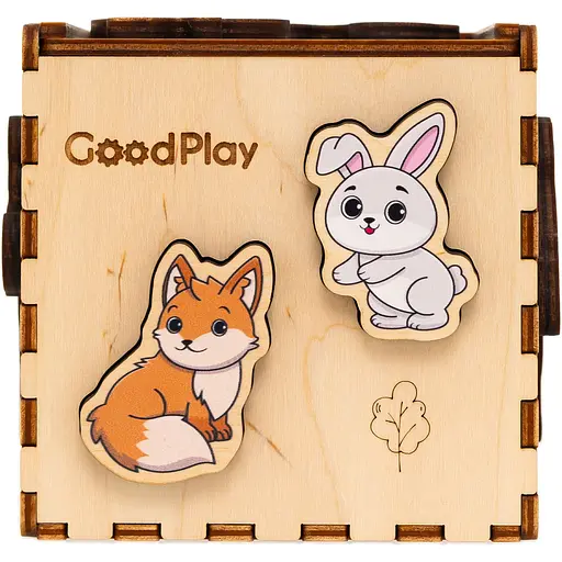 Кубик-сортер GoodPlay Лісові звірята (CUB-4-008) - фото 6