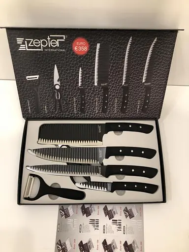 Набор ножей для кухни с подставкой Zepter кухонные ножи и подставки - фото 2