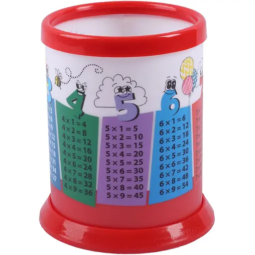 Стакан для письменных принадлежностей 1 Вересня Таблица умножения разборная (940409)