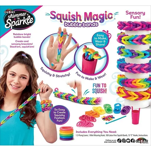 Набор для изготовления браслетов Cra-Z-Art Squish Magic Bubble Bands (17343CRA) - фото 2