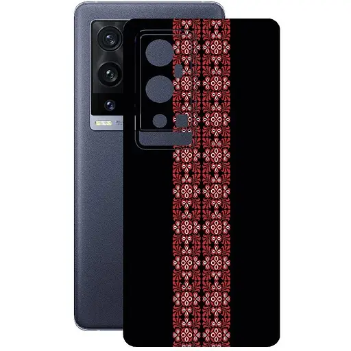 Захисна плівка StatusSKIN для Vivo X60 Pro Plus 5G Корпус Вініл Вишиванка 2 - фото 1