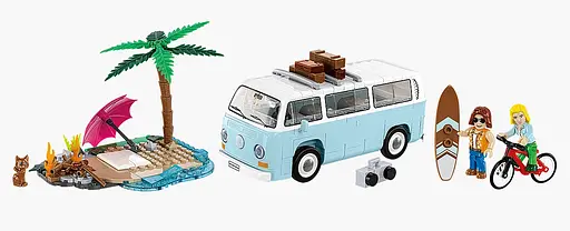 Конструктор Volkswagen T2a Kombi COBI 24617 - фото 2