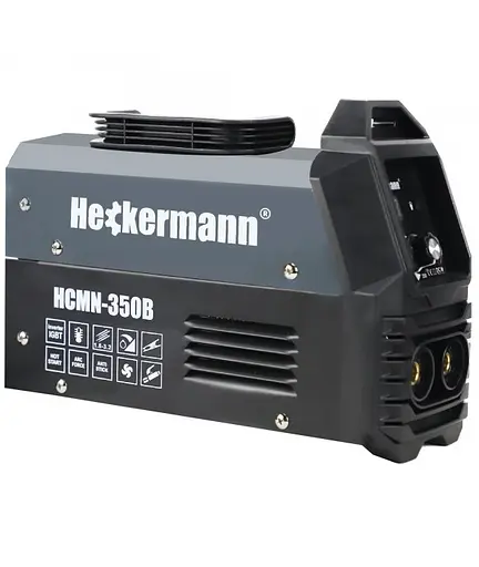 Інверторний зварювальний апарат із функцією гарячого пуску Heckermann HCMN-350B - фото 4