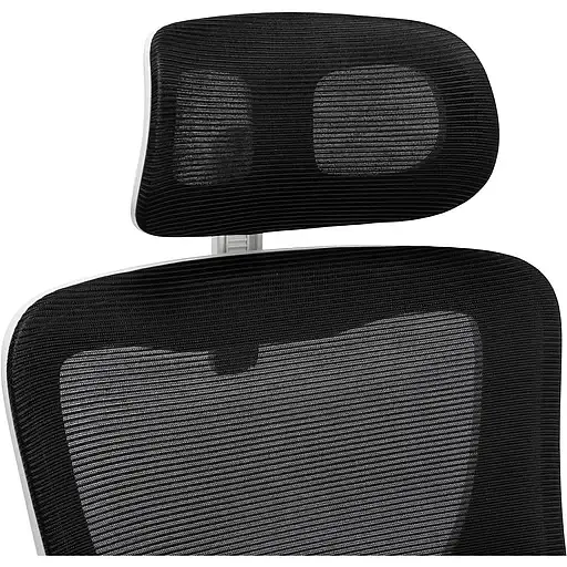 Офісне крісло GT Racer X-5728, чорно-біле (X-5728 White/Black) - фото 9