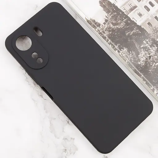 Чохол Silicone Cover Lakshmi Full Camera (AA) для Oppo A60 4G Чорний / Black - фото 2